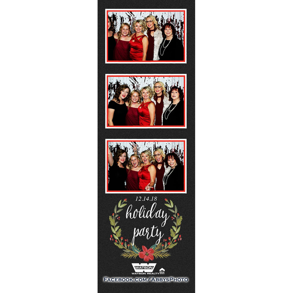 A Bakersfield holiday party can be livened up with photo strips from the photo booth.