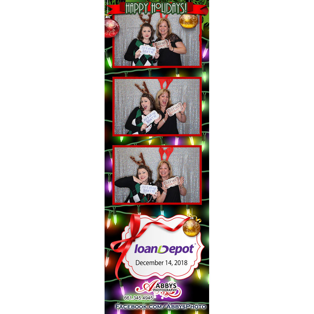 Every winter, you have a holiday party. Why not add some photography and get a photo booth that makes photo strips? 